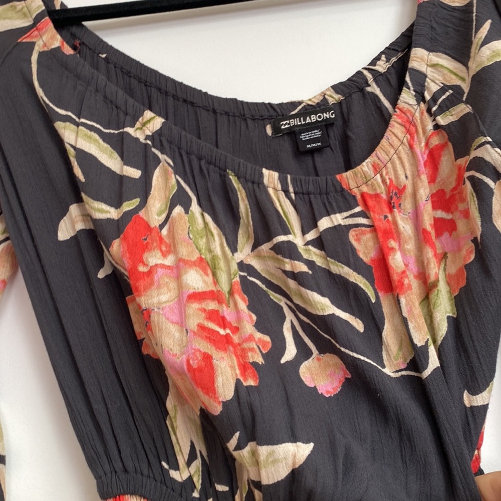 Floral maxi Dress off shoulder